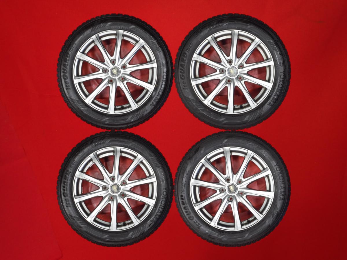 ヨコハマ アイスガード 6 iG60 YOKOHAMA iceGUARD 6 iG60 215/55R17 94Q 10スポークタイプ 1P 7Jx17 +55 5/114.3 ガンメタ系 ティアナ WR-V CX-3 ヴェゼル オデッセイ エスティマ ハイブリッド|中古タイヤ・ホイールの太平タイヤ