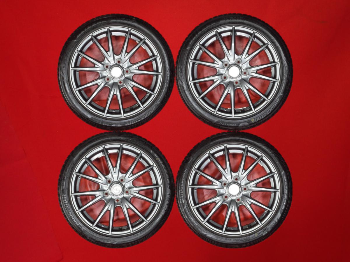 ブリヂストン ブリザック VRX3 BRIDGESTONE BLIZZAK VRX3 205/45R17 84Q 7Wスポークタイプ 1P 7Jx17 +40 5/114.3 ガンメタ系 シビック タイプR GR ヤリス スイフトスポーツ｜中古タイヤ・ホイールの太平タイヤ