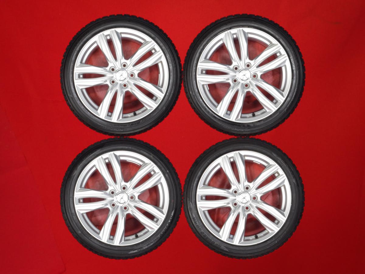 ヨコハマ アイスガード 5 プラス iG50 YOKOHAMA iceGUARD 5 PLUS iG50 235/45R18 94Q 5Wスポークタイプ 1P 8Jx18 +45 5/114.3 シルバー(銀色)系｜中古タイヤ・ホイールの太平タイヤ