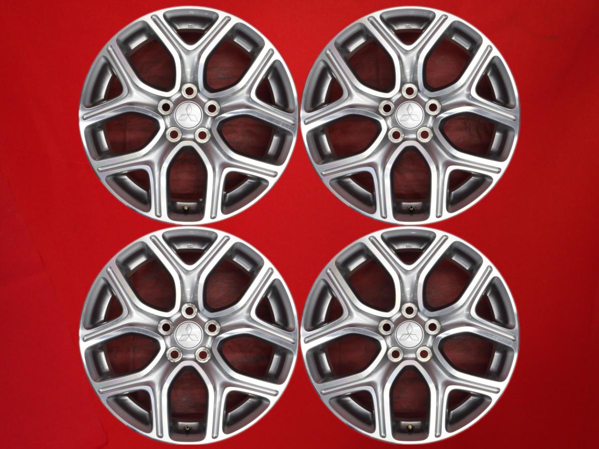 アウトランダー PHEV純正 7Jx18 +38 5/114.3 シルバーポリッシュ(シルバー&ポリッシュ) アウトランダー PHEV｜中古タイヤ・ホイールの太平タイヤ
