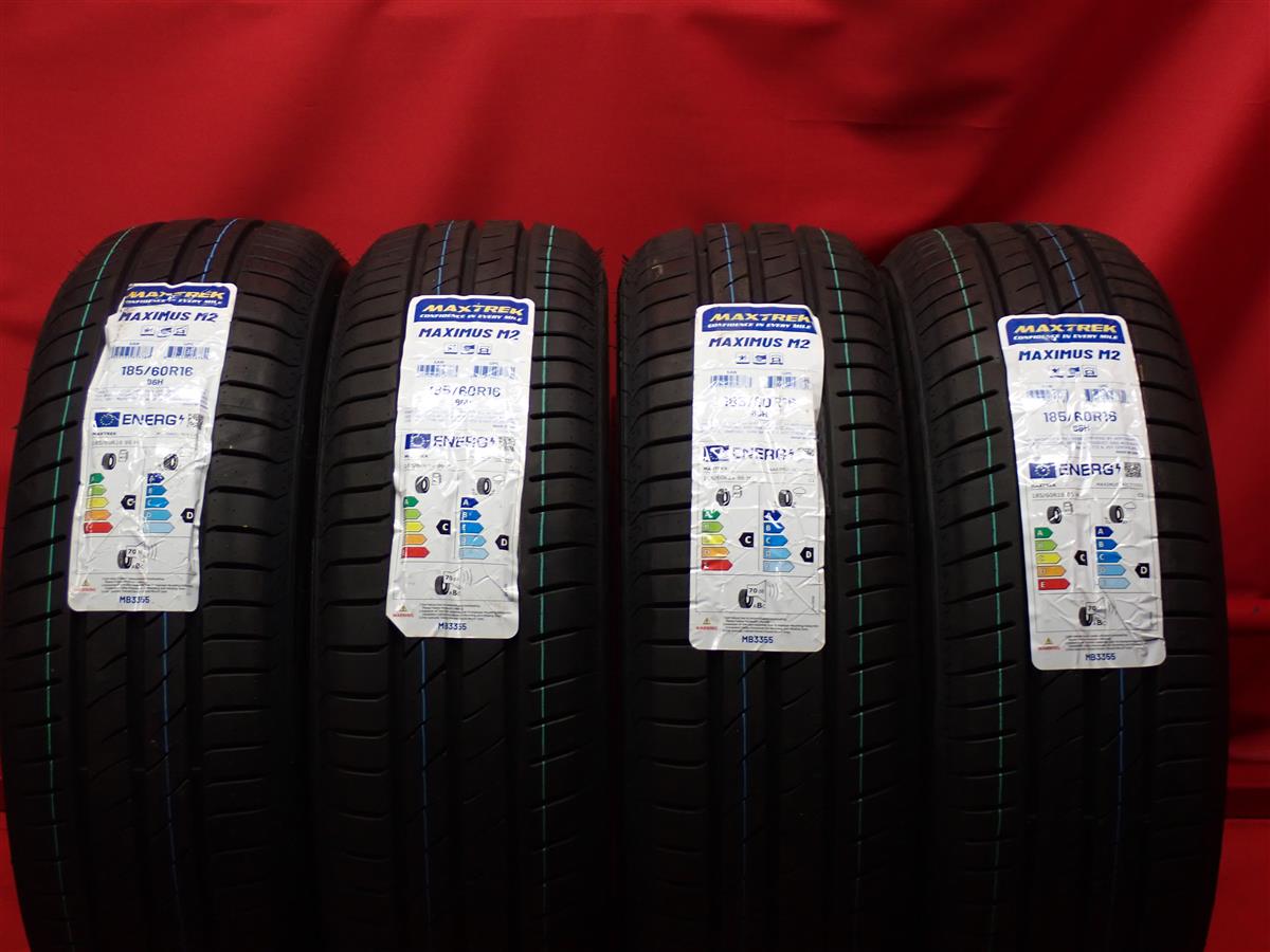マックストレック MAXIMUS(マキシマス) M2 MAXTREC MAXIMUS M2 185/60R16 86H アクア デミオ トレジア ノート フィット ホンダ e マツダ2 ラクティス｜中古タイヤ・ホイールの太平タイヤ