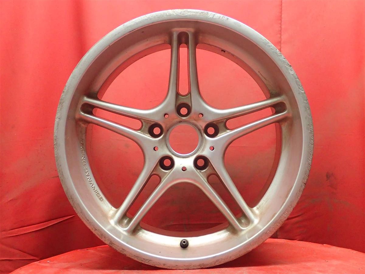 レーシング ダイナミクス RD2 8.5Jx18 +15 5/120 シルバー(銀色)系
