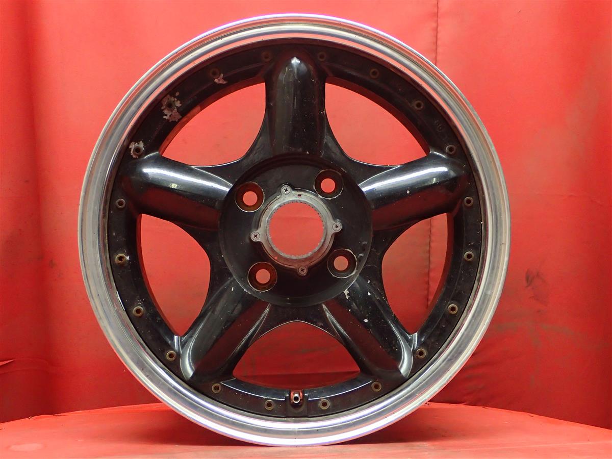 楽天市場】15インチ 4H100 6.5J 6.5J+40 4穴 ビーエムエス 6S-V2 
