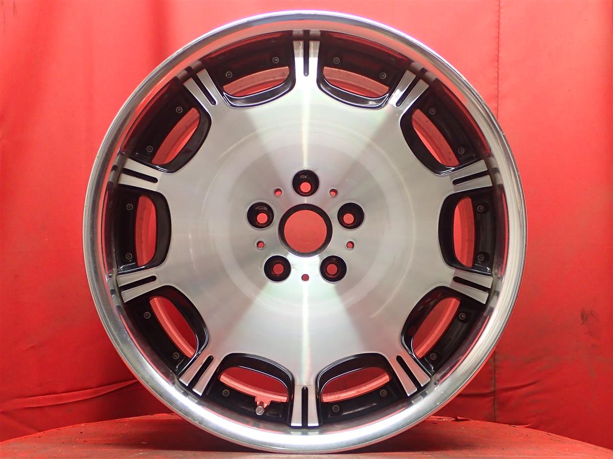 SCHWERT(シュバート) SC3 8Jx19 +40 5/114.3 ポリッシュ系 ブラックポリッシュ(ブラック&ポリッシュ)｜中古タイヤ・ホイールの太平タイヤ