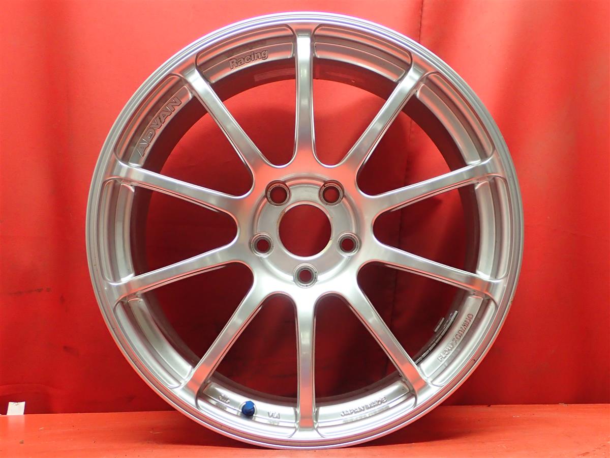 ADVAN(アドバン) Racing RSII(レーシングRSII) 8Jx18 +50 5/107.95 シルバー(銀色)系
