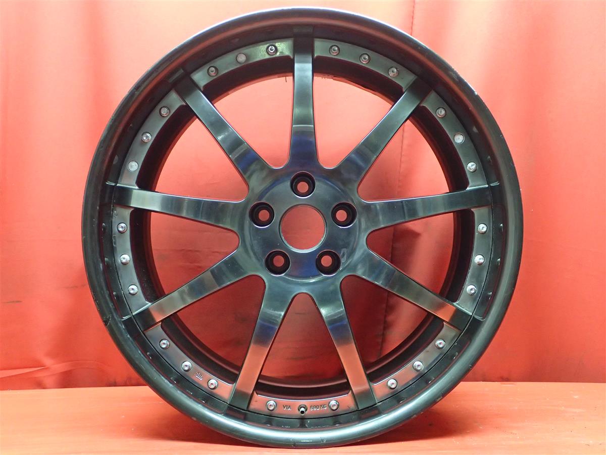 HYPER FORGED(ハイパー フォージド) HF209R 9Jx20 +26 5/112 ハイパーブラック｜中古タイヤ・ホイールの太平タイヤ