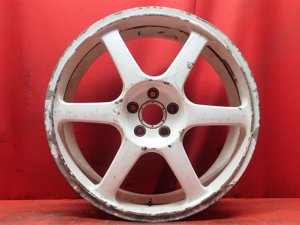 AVS モデル6 7.5Jx18 +48 5/100 ホワイト(白色)系｜中古タイヤ・ホイールの太平タイヤ