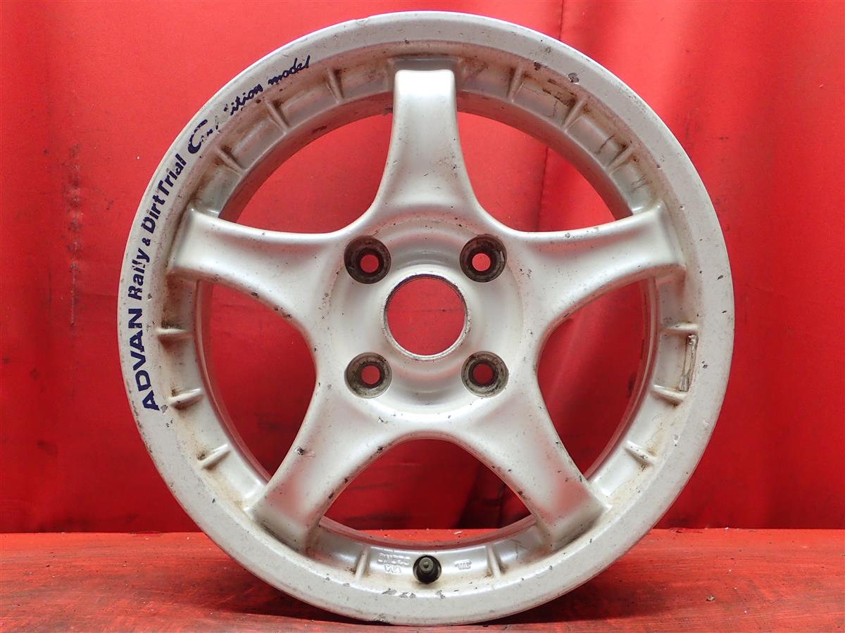 ホイール中古車用品ホイール15インチrc 単品1本advan アドバン Rc 6 5jx15 42 4 114 3 パールホワイト系 中古 タイヤ ホイールの太平タイヤ