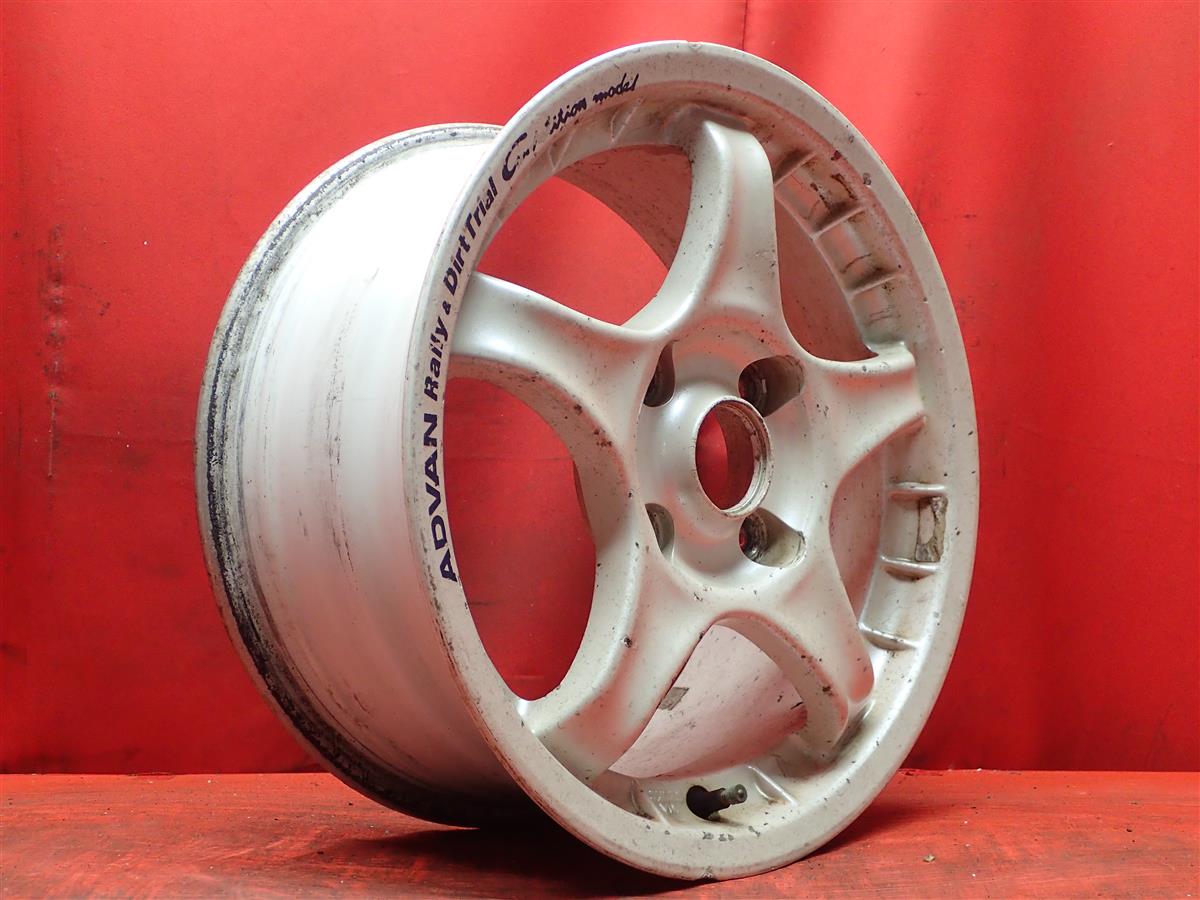 ホイール中古車用品ホイール15インチrc 単品1本advan アドバン Rc 6 5jx15 42 4 114 3 パールホワイト系 中古 タイヤ ホイールの太平タイヤ