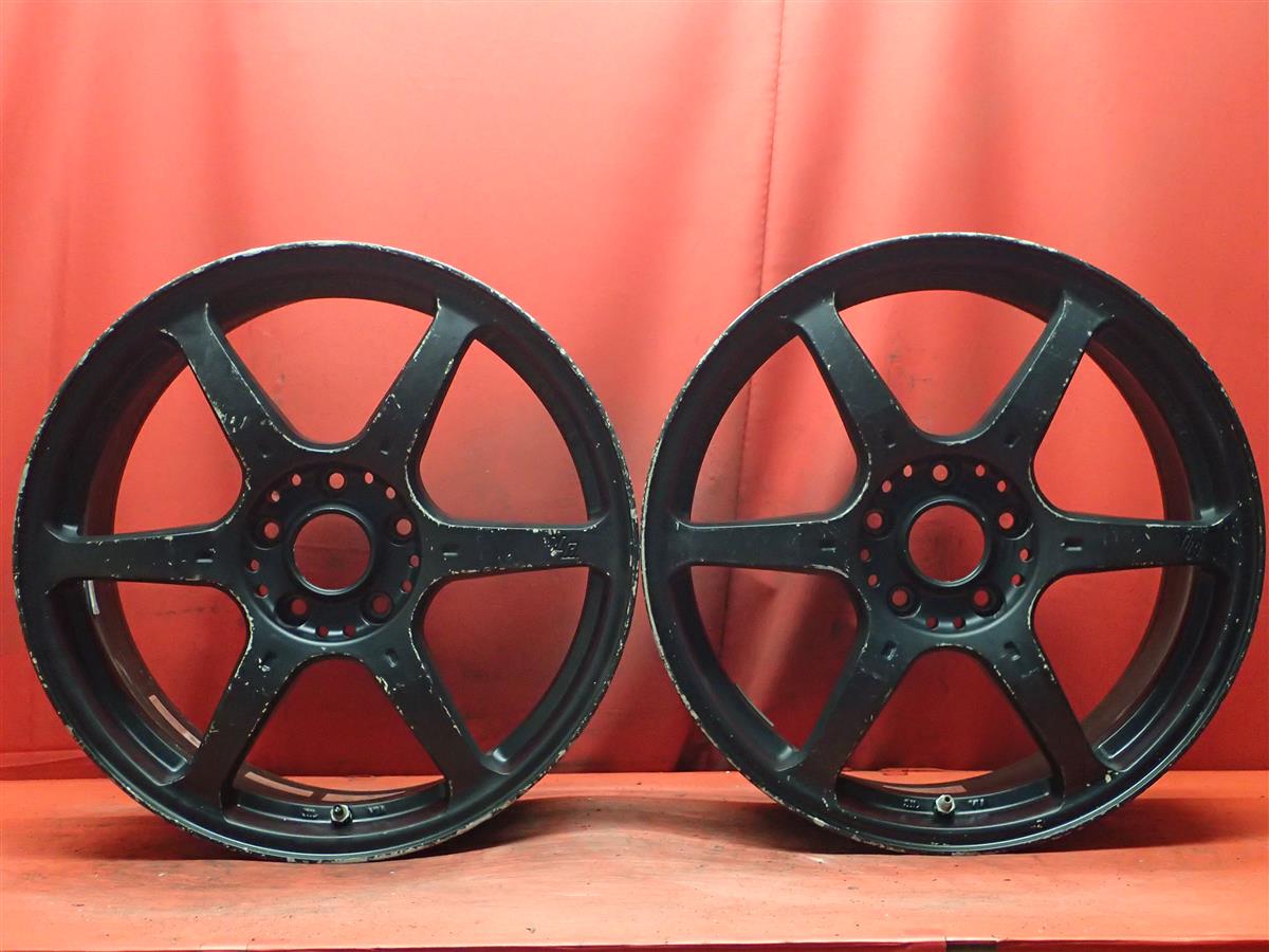 VOLK RACING(ボルクレーシング) G2 7.5Jx18 +48 5/114.3 ブラック(黒色)系