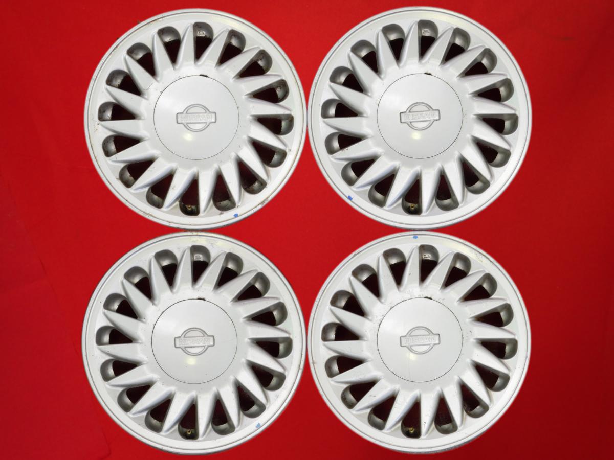 ラルゴ W30系 純正 5 5 6jx14 30 4 114 3 6jx14 30 4 114 3 シルバー 銀色 系 ガゼール ラルゴ クルー エクサ セレナ カーゴ バネットセレナ バネットコーチ バネットラルゴ アベニール Mozago Com