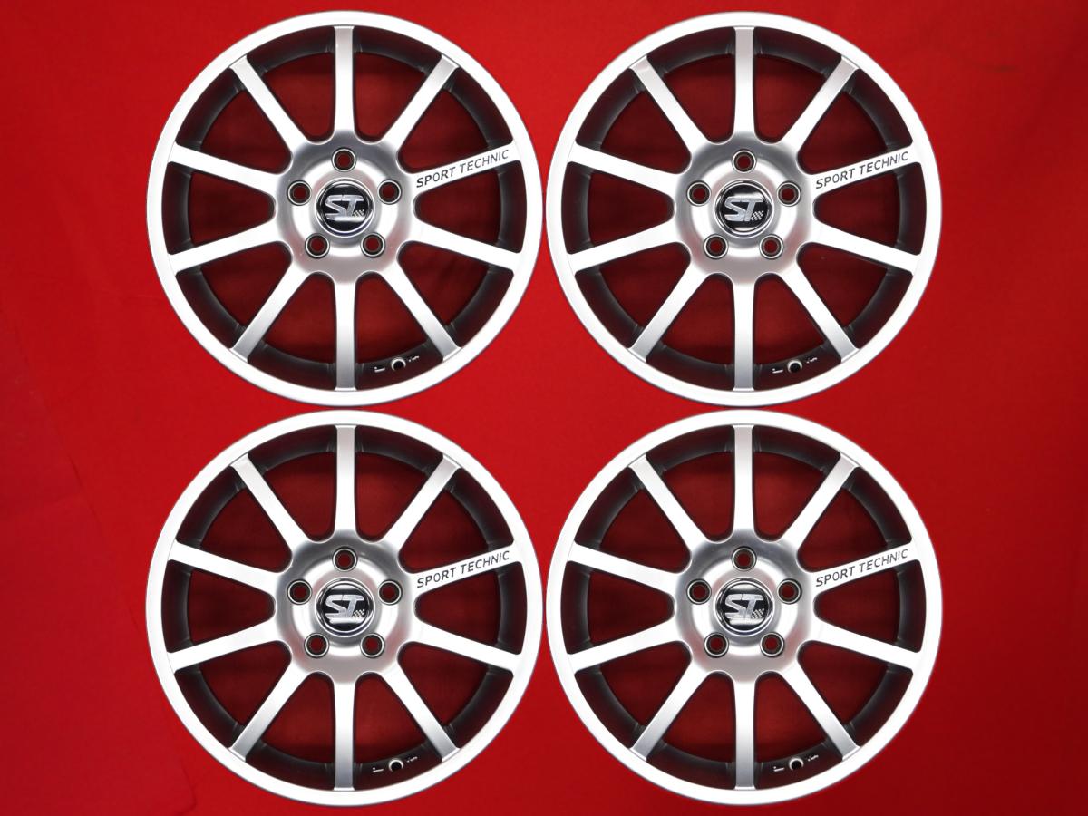 SPORT TECHNIC(スポーツテクニック) MONO10 VISION EU2(ヴィジョン) 6.5Jx16 +40 5/108 シルバー(銀色)系 V70 ラグナ V60 セニック S70 S60 850 トーラス カングー