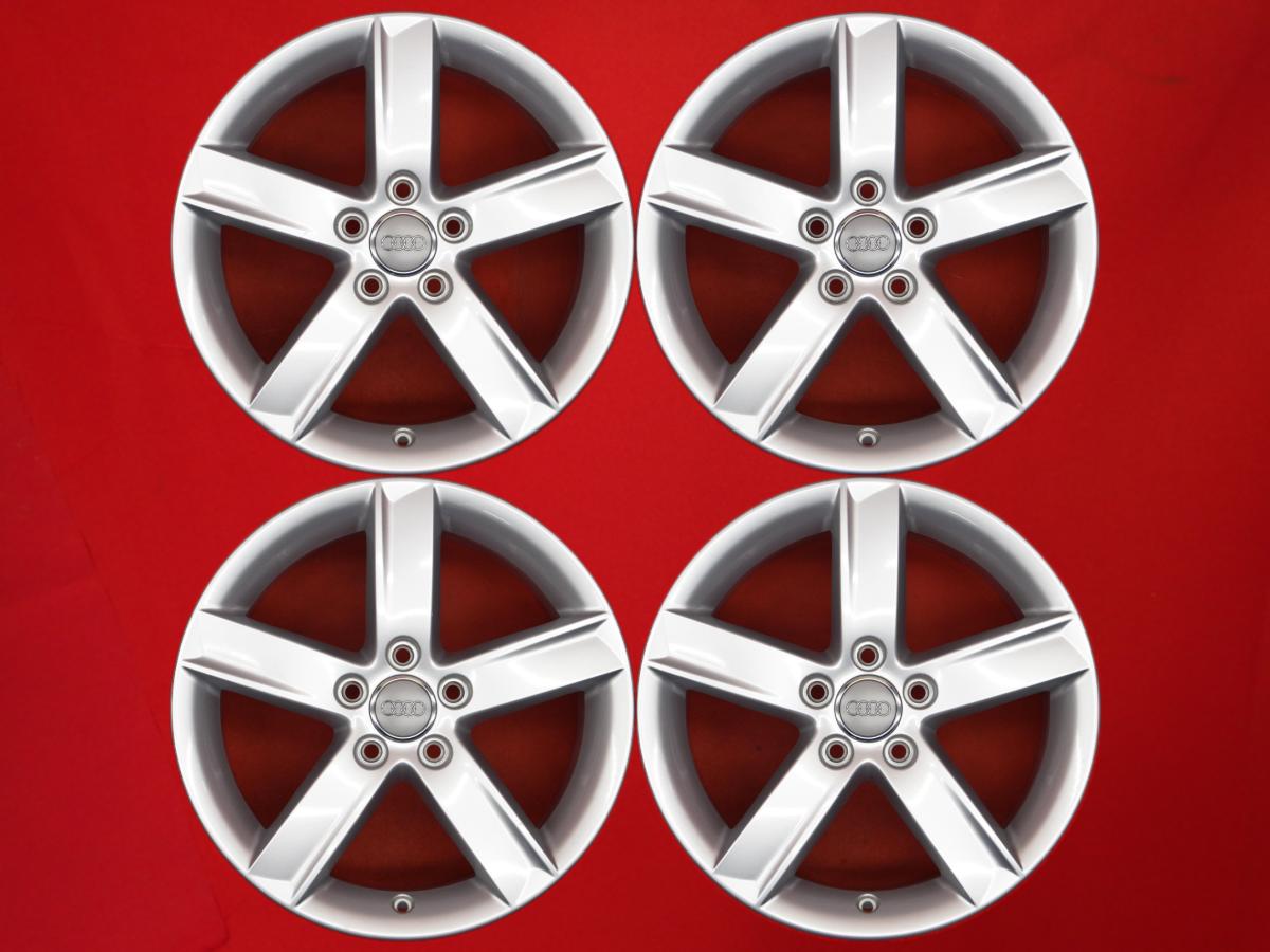 4本セット スポーツバック 17インチ Tt ホイール Tt 5 112 純正5 Arm タイヤ ホイール Tt 中古 Design 5アーム スポーツバック 17 シルバー 銀色 系 クーペ 中古タイヤ ホイールの太平タイヤ 7jx17 アウディ デザイン クーペ Ttロードスター 46 A3