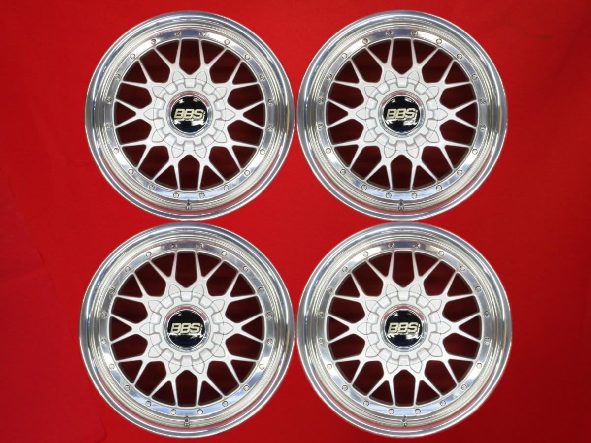 BBS RSII 7/8Jx17 +42 5/114.3 ポリッシュ系 シルバー(銀色)系 クラウン ロイヤル アルテッツァ マークII ブリット ソアラ アルテッツァ ジータ チェイサー ヴェロッサ マークII クレスタ クラウン エステート クラウン アスリート|中古タイヤ・ホイールの太平タイヤ