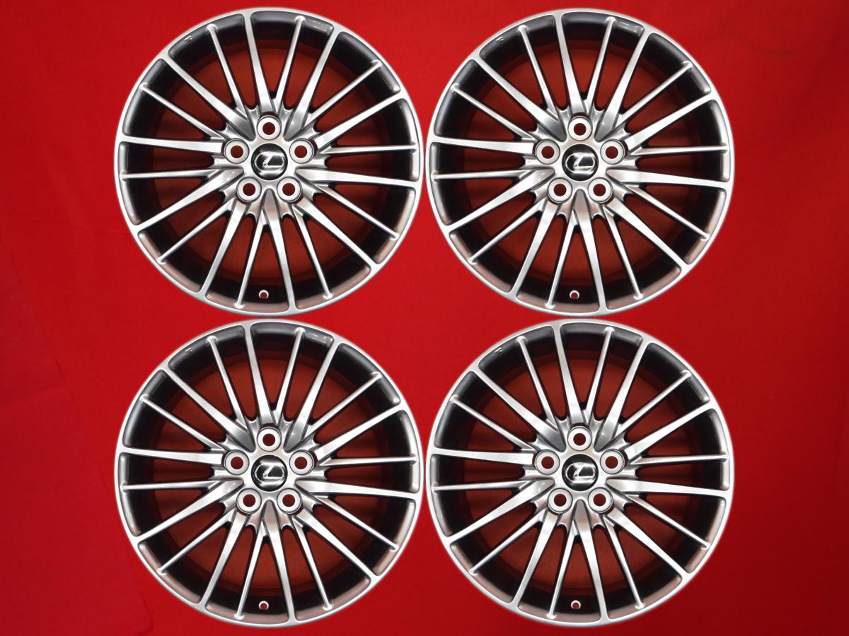 レクサス LS Fスポーツ純正 8Jx19 +35 5/120 ハイパーブラック LS600h|中古タイヤ・ホイールの太平タイヤ