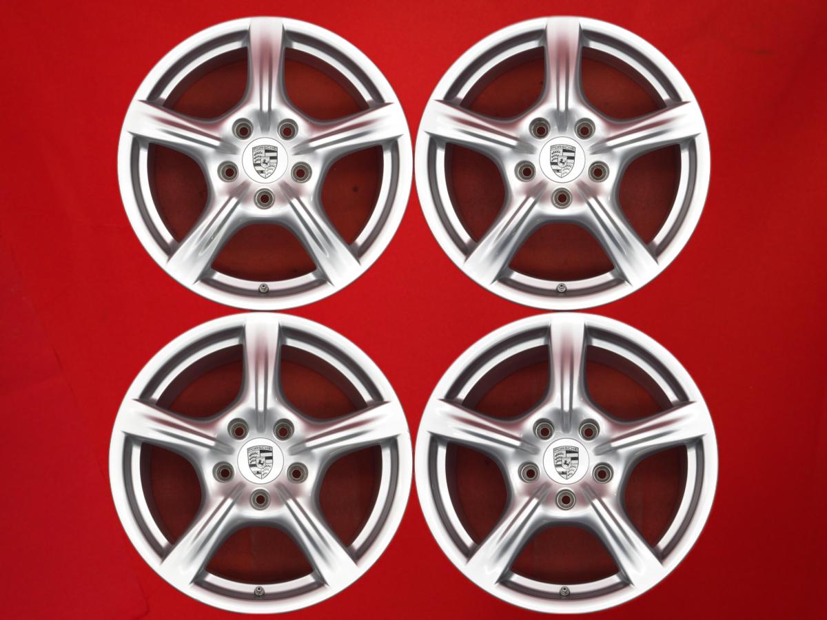 ポルシェ パナメーラ 純正 8/9Jx18 +59 5/130 シルバー(銀色)系 パナメーラ｜中古タイヤ・ホイールの太平タイヤ