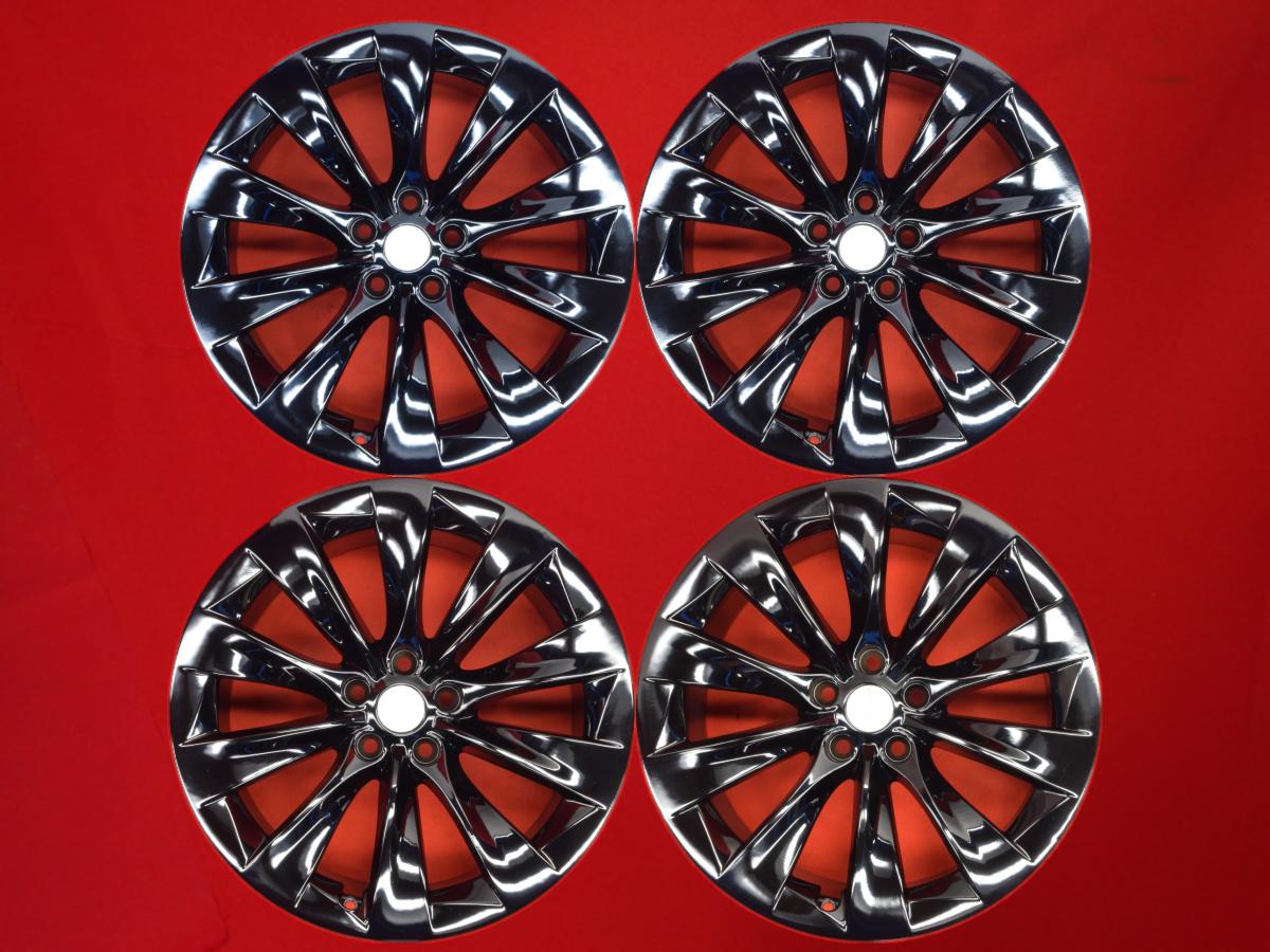 テスラ モデルX 9/10Jx20 +35 5/120 ブラック(黒色)系|中古タイヤ・ホイールの太平タイヤ
