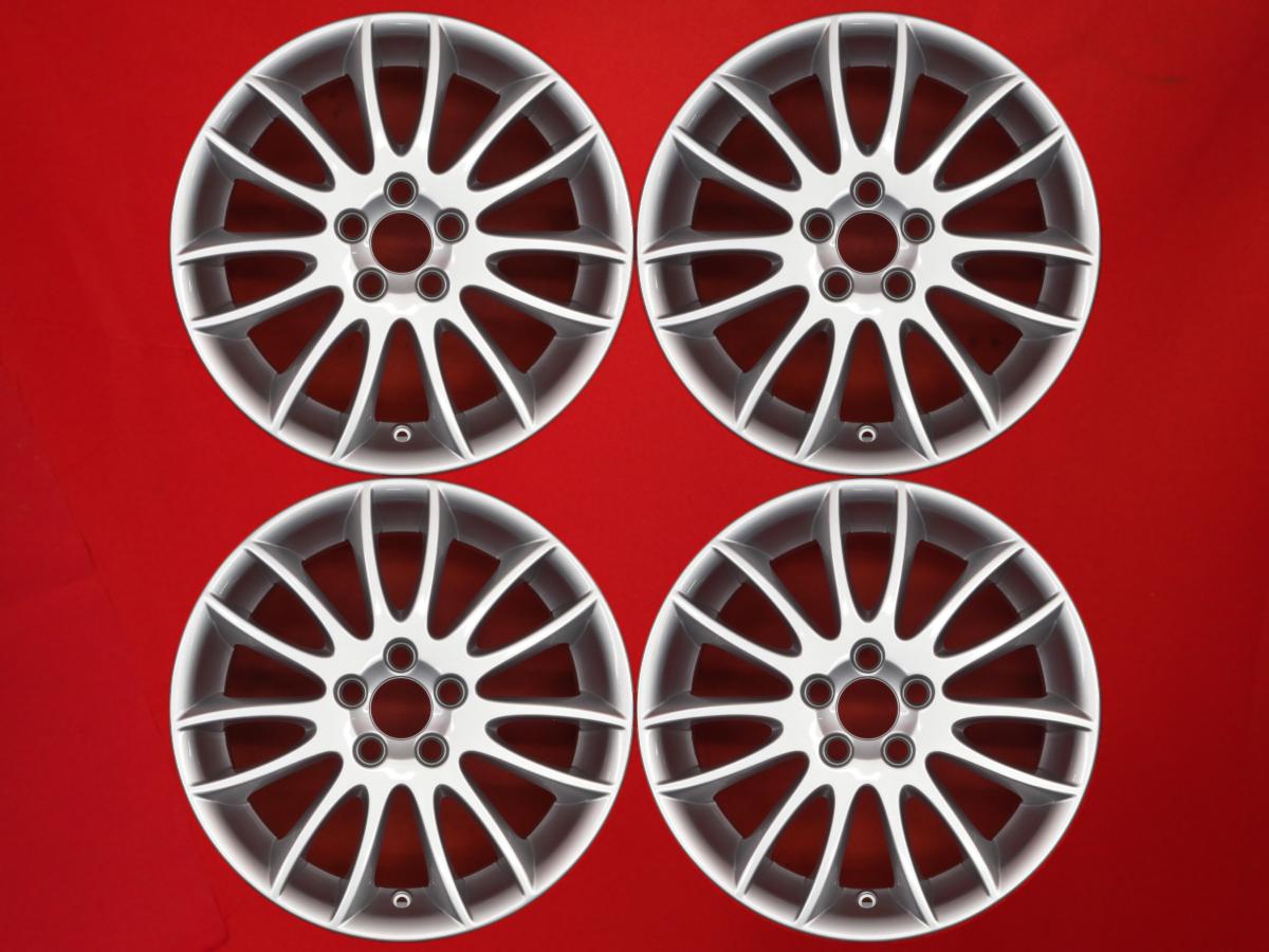 ボルボ 純正 SPARTACUS ( スパルタカス ) 7Jx17 +52.5 5/108 シルバー(銀色)系 C30 S80 V50｜中古タイヤ・ホイールの太平タイヤ
