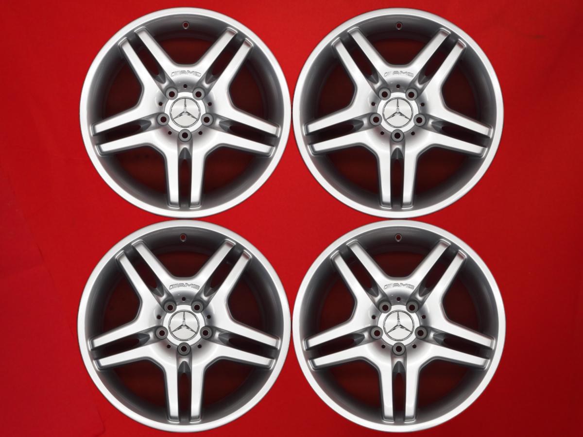 メルセデス-ベンツ Sクラス W220 純正 AMG 18インチ 8.5/9Jx18 +44 5/112 シルバー(銀色)系 S Sクラス