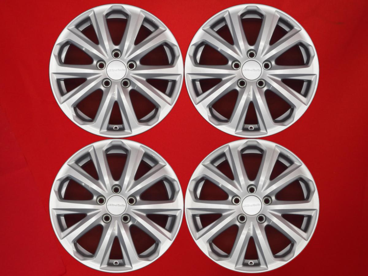 ホンダ (Modulo)純正10本スポーク 6.5Jx17 +50 5/114.3 シルバー(銀色)系 ステップワゴン スパーダ クロスロード フリード ヴェゼル｜中古タイヤ・ホイールの太平タイヤ