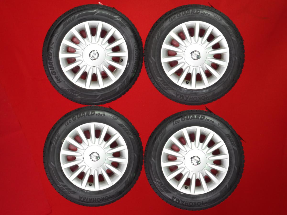 ヨコハマ アイスガード 6 IG60 YOKOHAMA iceGUARD 6 IG60 205/65R16 95Q ティアナ 純正 6.5Jx16 +50 5/114.3 シルバー(銀色)系 ティアナ｜中古タイヤ・ホイールの太平タイヤ