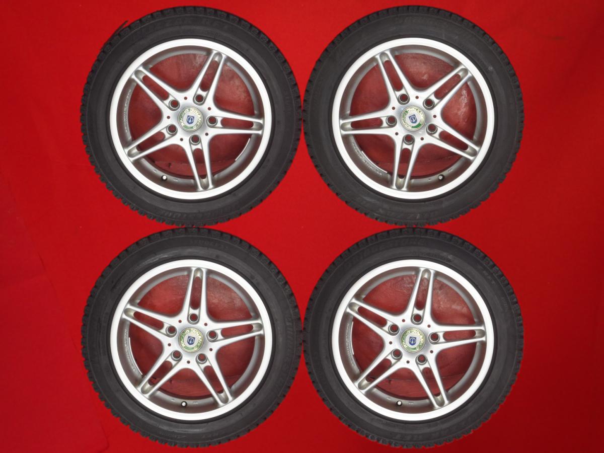 ブリヂストン ブリザック RFT BRIDGESTONE BLIZZAK RFT 195/55R16 87Q レーシング ダイナミクス RD3 7Jx16 +47 5/120 シルバー(銀色)系 1シリーズ｜中古タイヤ・ホイールの太平タイヤ