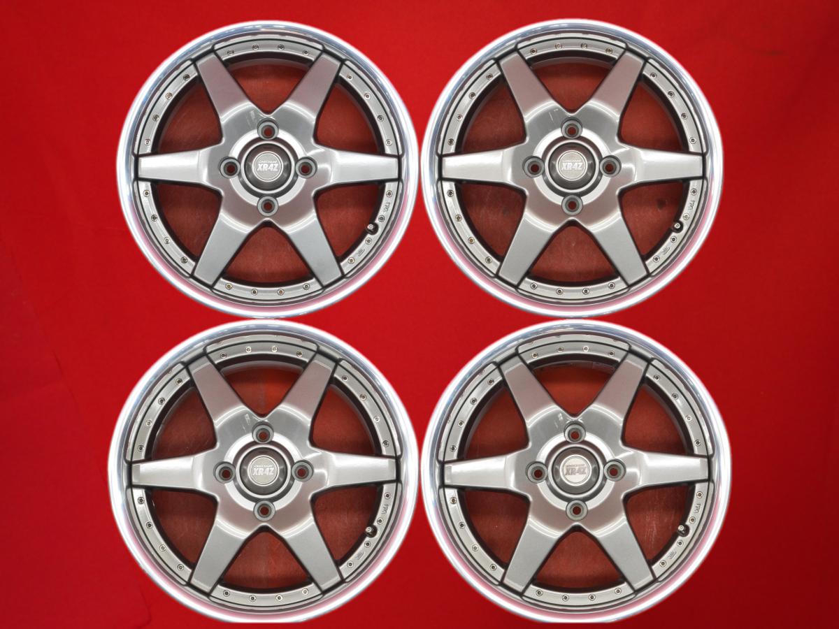 ロンシャン XR-4Z Kai 7/8Jx16 +35 4/114.3 ポリッシュ系 ガンメタ系 シルビア 180SX スカイライン｜中古タイヤ・ホイールの太平タイヤ