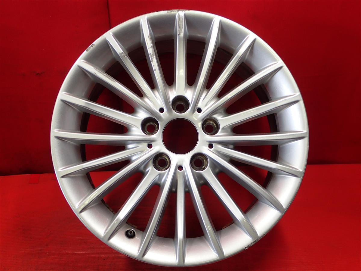 BMW 3シリーズ(F30)純正マルチスポークスタイリング 414 7.5Jx17 +37 5/120 シルバー(銀色)系
