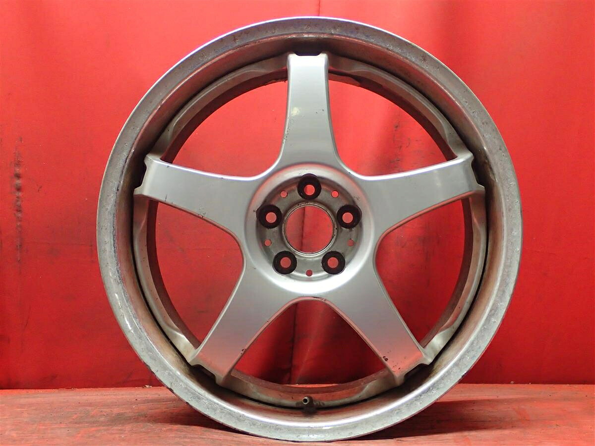Circlar(サーキュラー) GTA 8Jx18 +35 5/100 ポリッシュ系 シルバー(銀色)系|中古タイヤ・ホイールの太平タイヤ