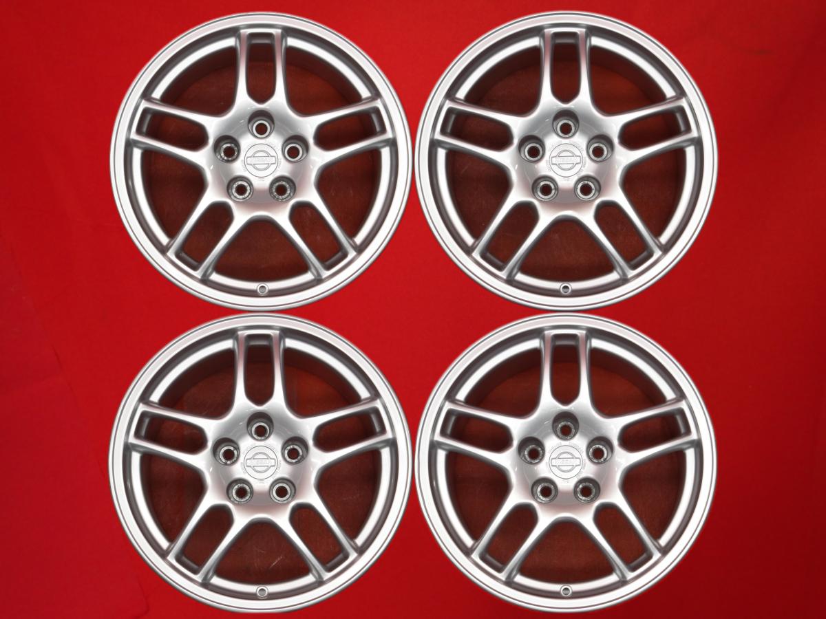 k*z様 ER34 ENR34 HR34 純正ホイール　前期 17インチ k*z様 ER34 ENR34 HR34 純正ホイール 前期 17インチ - メルカリ