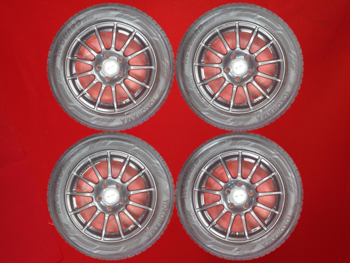 ヨコハマ アイスガード 6 IG60 YOKOHAMA iceGUARD 6 IG60 205/55R16 91Q IRVINE(アーヴィン) F01 7Jx16 +31 5/120 ガンメタ系 3シリーズ セダン Z3 3シリーズ ツーリング