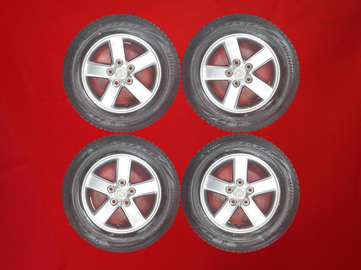 ブリヂストン ブリザック VRX2 BRIDGESTONE BLIZZAK VRX2 195/65R15 91Q ヴォクシー-ノア (60-65G)純正5スポーク 6Jx15 +50 5/114.3 ガンメタ系 プログレ マークII クラウン チェイサー アイシス ノア ヴォクシー クラウン セダン クレスタ ビスタ｜中古タイヤ・ホイールの太平タイヤ