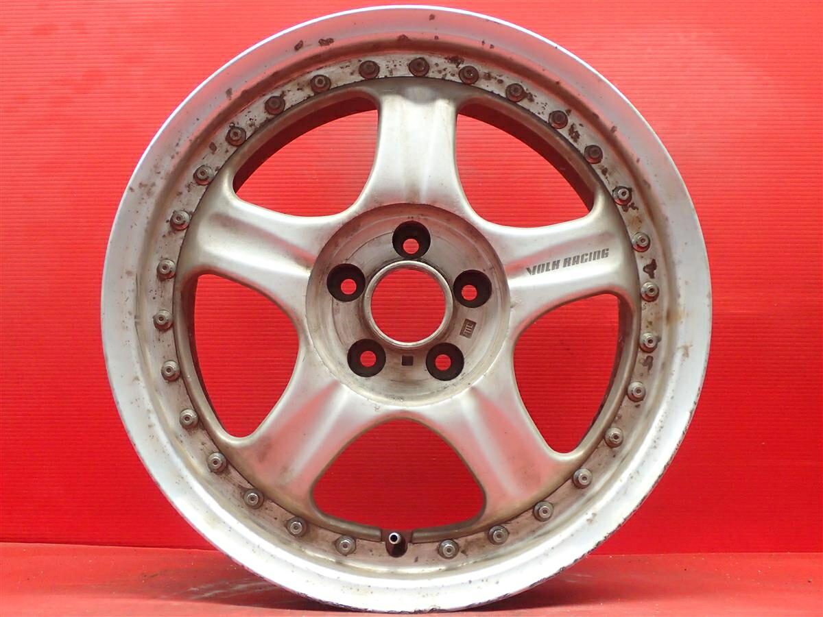 VOLK RACING(ボルクレーシング) Gr.AV 7Jx16 +35 5/100 ポリッシュ系 シルバー(銀色)系｜中古タイヤ・ホイールの太平タイヤ