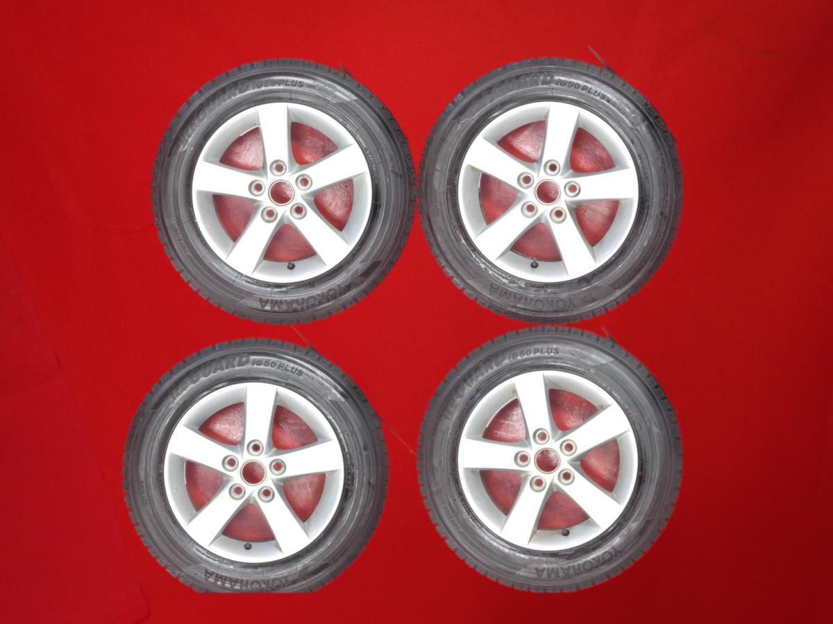 ヨコハマ アイスガード 5 プラス IG50 YOKOHAMA iceGUARD 5 PLUS IG50 195/65R15 91Q プレマシー (CREW)純正 6Jx15 +52.5 5/114.3 シルバー(銀色)系 ミレーニア アクセラ アテンザ センティア プレマシー アクセラ スポーツ｜中古タイヤ・ホイールの太平タイヤ