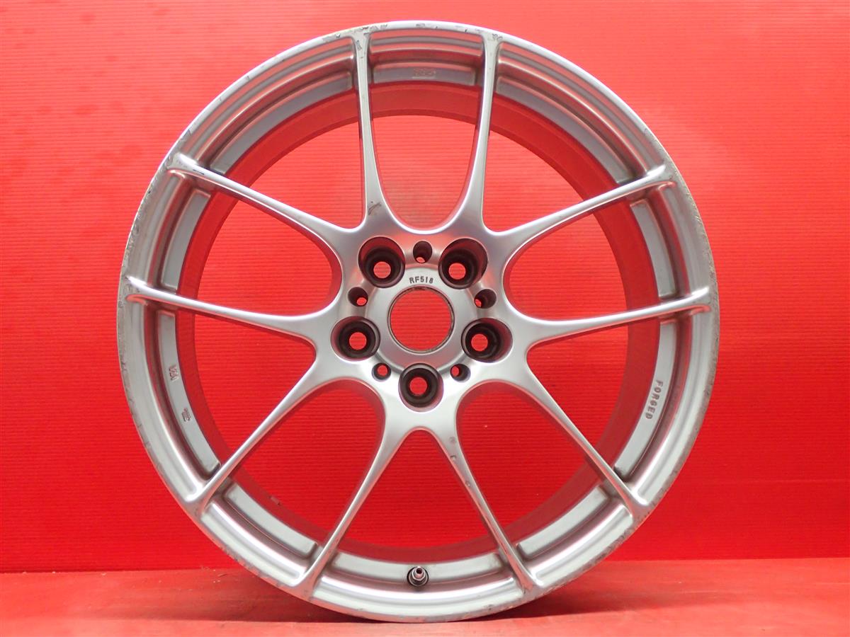 BBS RF 8.5Jx18 +38 5/114.3 シルバー(銀色)系