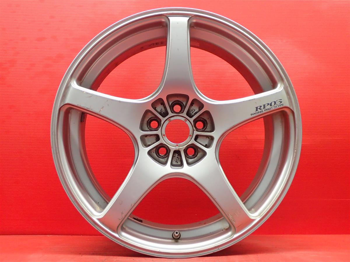エンケイ RP-03 7.5Jx18 +48 5/100 シルバー(銀色)系｜中古タイヤ・ホイールの太平タイヤ