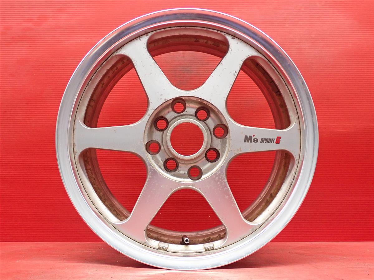 M'S スプリントG 7Jx15 +35 4/100 114.3 ポリッシュ系