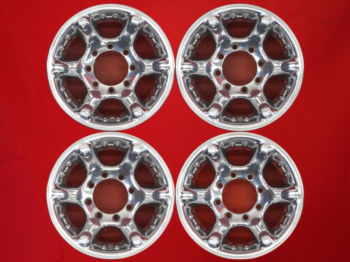アメリカン レーシング アトラス 8Jx16 +0 8/165 ポリッシュ系 H2｜中古タイヤ・ホイールの太平タイヤ