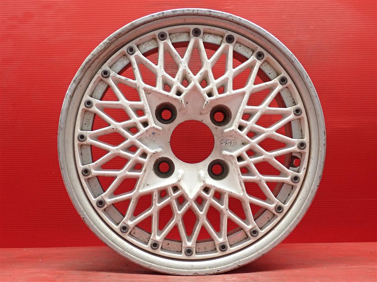 社外 アルミホイール エンケイ IVEL 中古 14x5.5J +43 PCD:100 4H 4本 02-