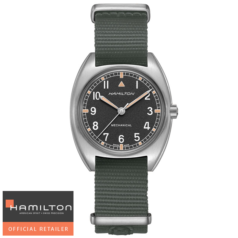 楽天市場】HAMILTON ハミルトン H76582933カーキ アビエーション