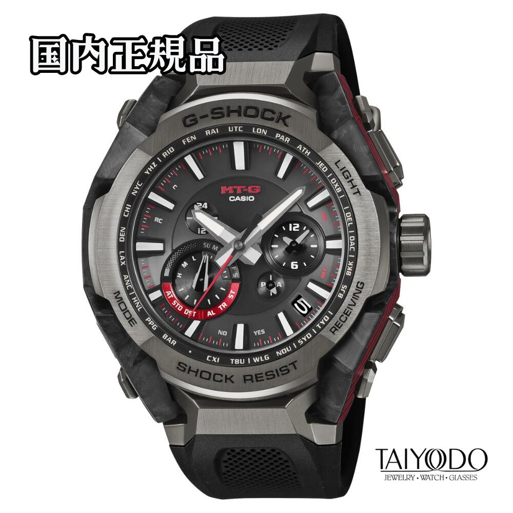G-SHOCK ジーショック 腕時計 MTG-B4000B-1AJF 異素材融合フレーム ブラック 大型ケース 電波ソーラー Bluetooth 20気圧防水 国内正規品 メンズ|TAIYODO