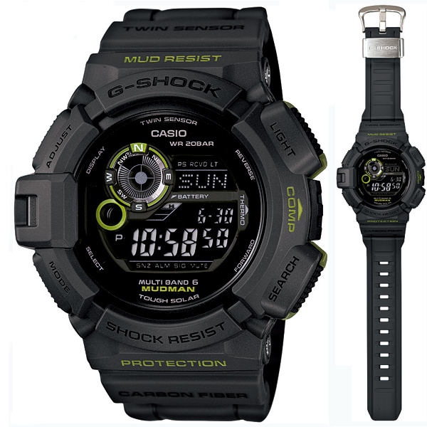 g shock gray and blue