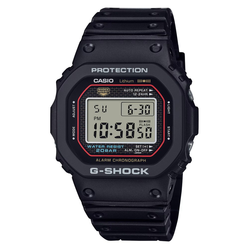 G-SHOCK ジーショック 腕時計 デジタル 初代復刻モデルDW-5000R-1AJF 国内正規品