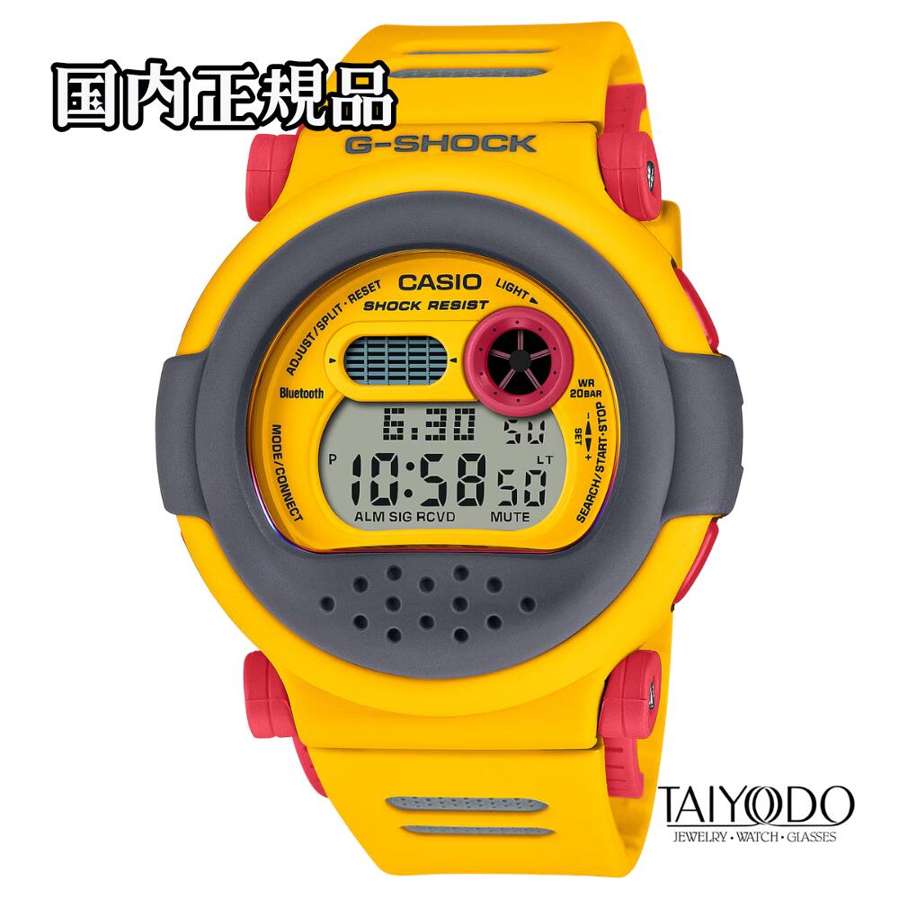 G-SHOCK ジーショック G-B001MVE-9JR 国内正規品 デジタル Bluetooth スマートフォンリンク 20気圧防水 交換用ベゼル＆バンド付属 メンズ【数量限定品｜在庫限り】