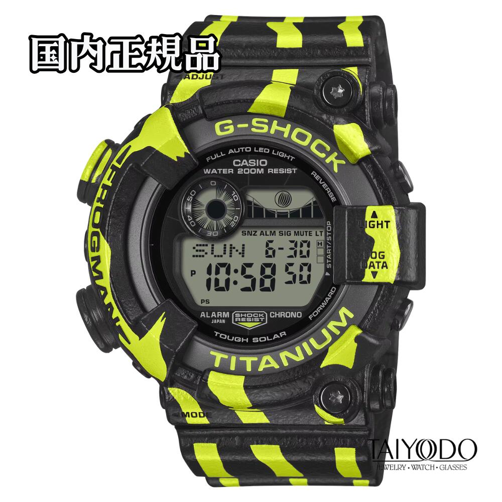 G-SHOCK ジーショック FROGMAN フロッグマン GW-8200TPF-1JR タフソーラー ISO200m潜水用防水 ダイバーズウォッチ 国内正規品 メンズ