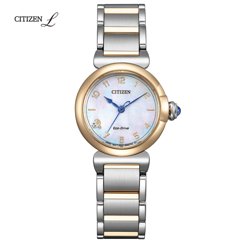 シチズン 腕時計 CITIZEN L エル エコドライブ ROUND Collection スズランモチーフ EM1136-87D レディースウォッチ｜TAIYODO