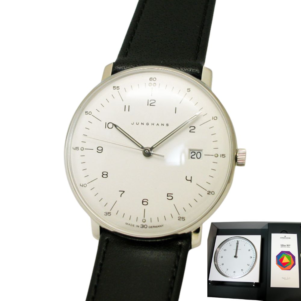 ユンハンス マックスビル 腕時計 エディション2017 JUNGHANS max bill EDITION2017 041476200066 国内正規品｜TAIYODO