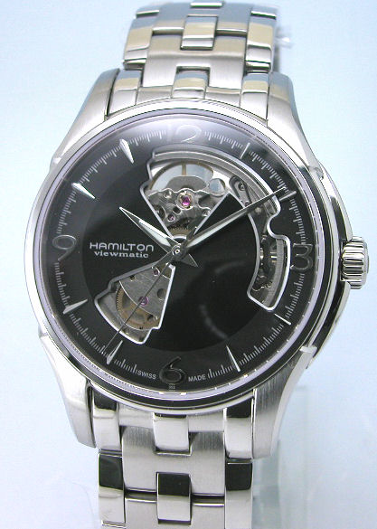ハミルトン腕時計 ジャズマスター オープンハート40mm H32565135