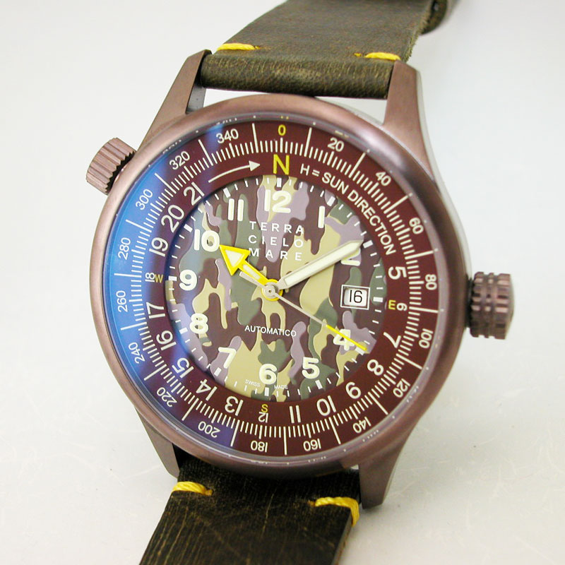 Taiyodo Watch Jewelry Rakuten Global Market Terra Cielo Mare Terra Cielo Mare テッラチエロマーレ Orienteering Tundra Pvd Watch Self Winding Tc7008tunpa 84 Domestic Regular Article Men