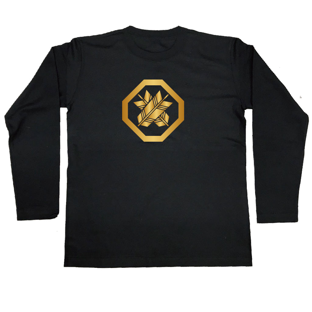 楽天市場 家紋tシャツのthe C Mon 隅切り角に違い矢 戦国武将 メンズ 半袖 おもしろtシャツ Tシャツ おもしろ 面白いtシャツ プレゼント お笑いtシャツ ジョークtシャツ おもしろ雑貨 ティーシャツ 俺流 パロディ 和柄 長袖 外国人 お土産 おもしろtシャツの俺流総本家